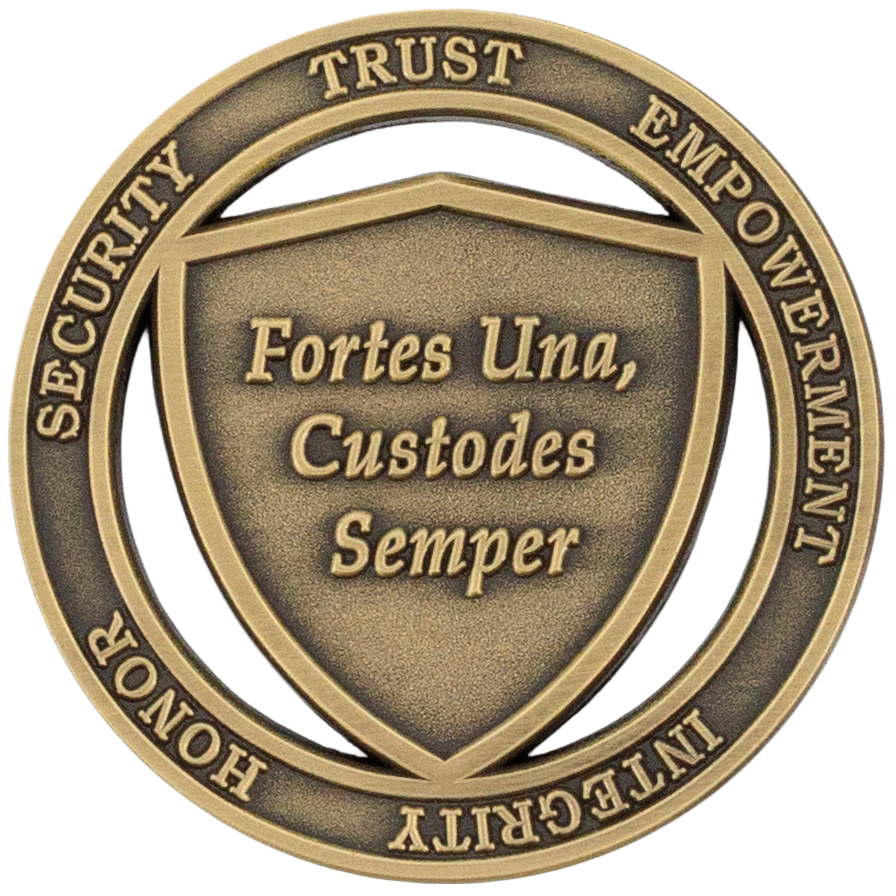 Challenge Coin — Back